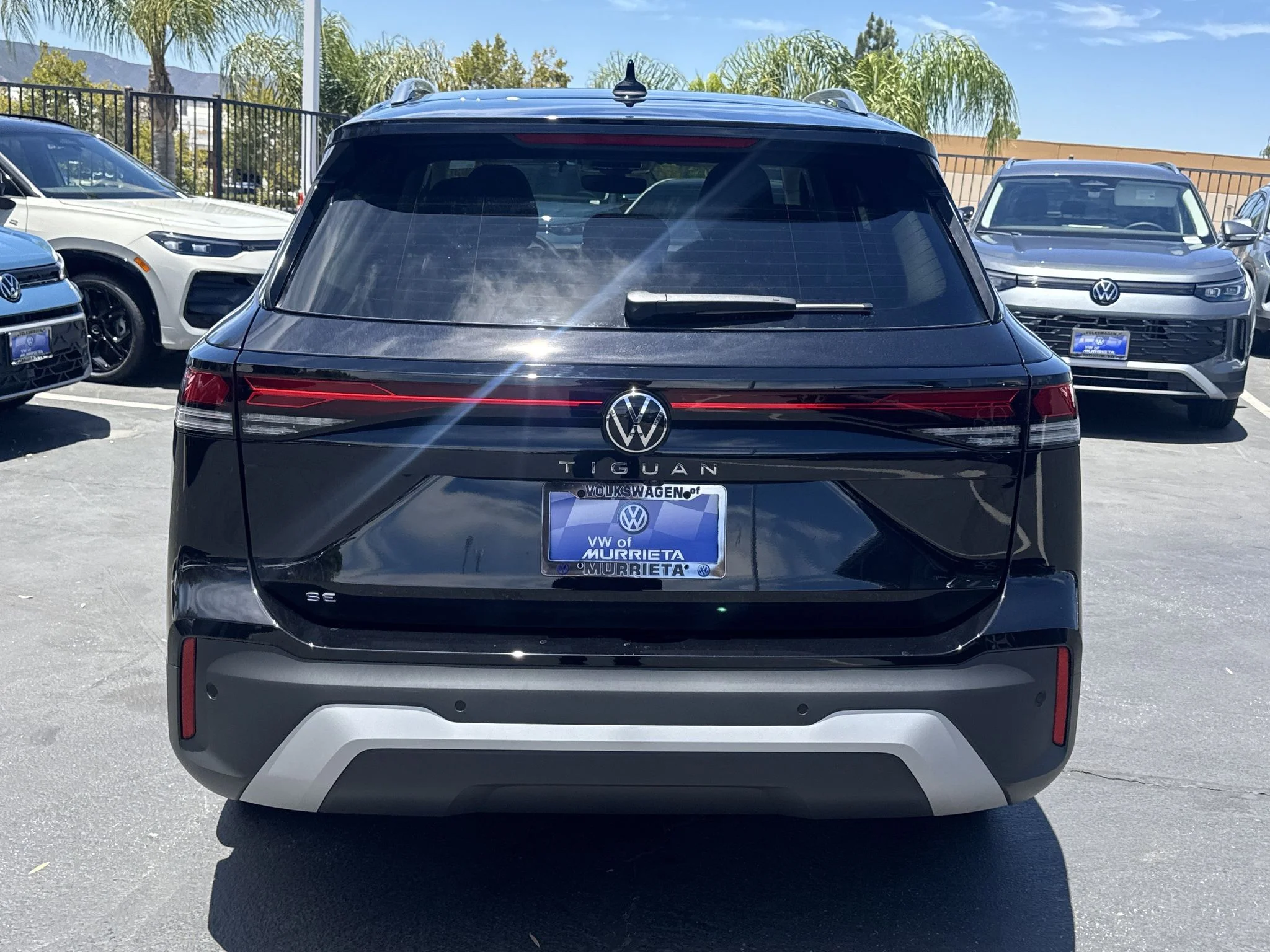 New 2026 Deep Black Pearl Volkswagen SE image 6
