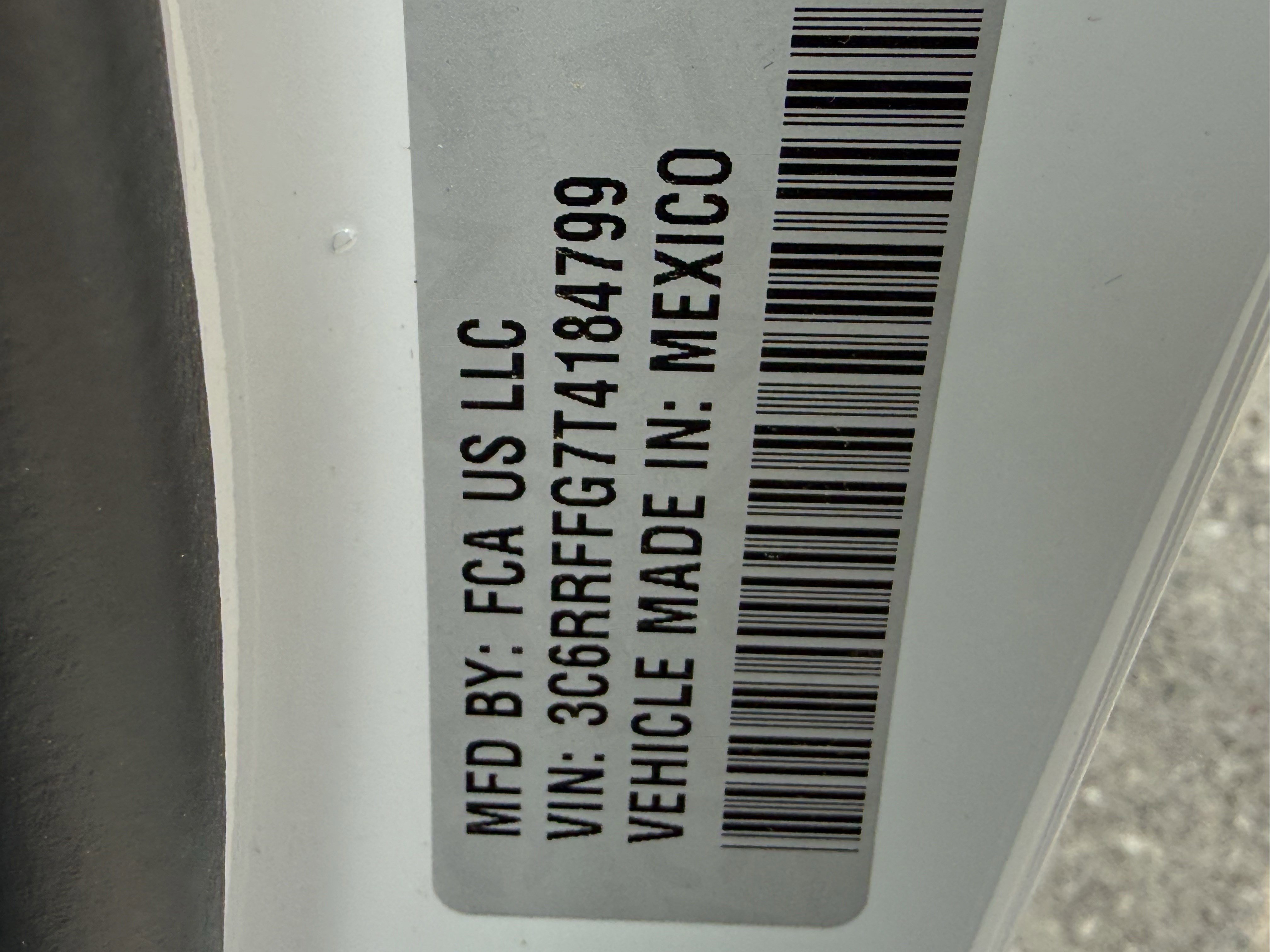 New 2026 Bright White Clear-Coat Exterior Paint RAM Lone Star image 17