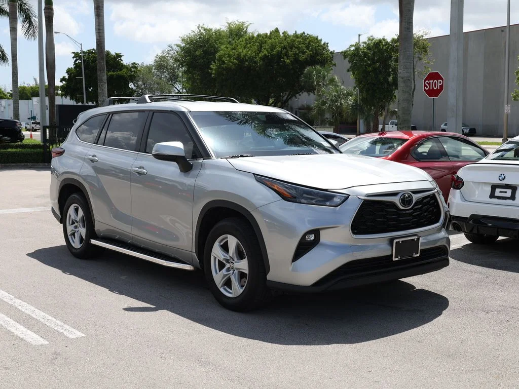 Used 2024 Silver Toyota LE image 2