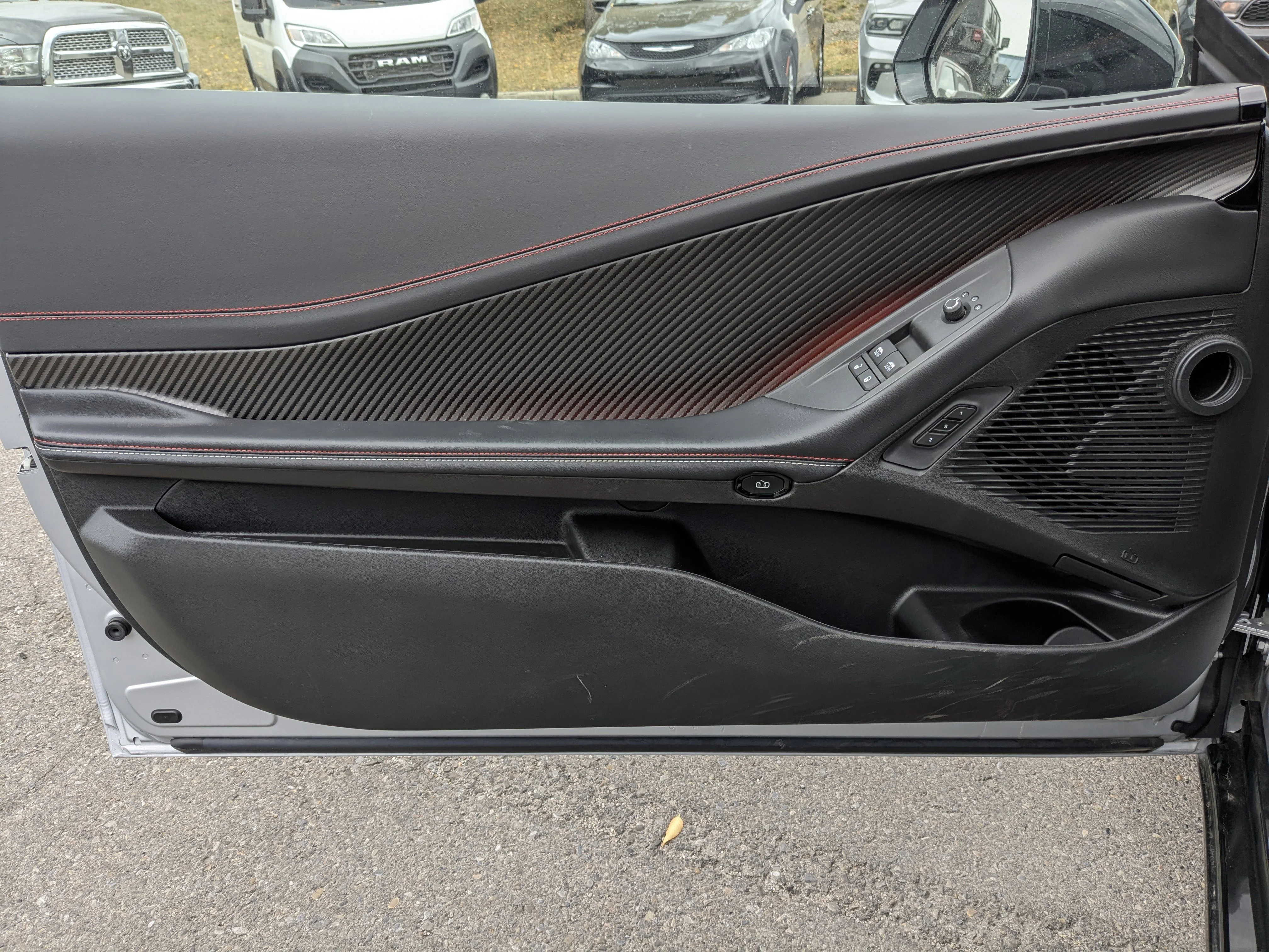 New 2024 triple nickel Dodge Scat Pack - - Dinamica Perf Seats - Plus Group - Sun & Sound - Carbon & Suade & Tons More! image 12