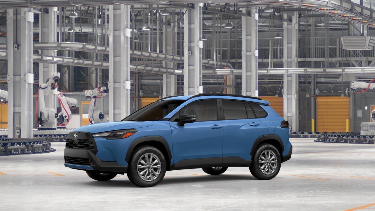 New 2026 Cavalry Blue Toyota LE image 2