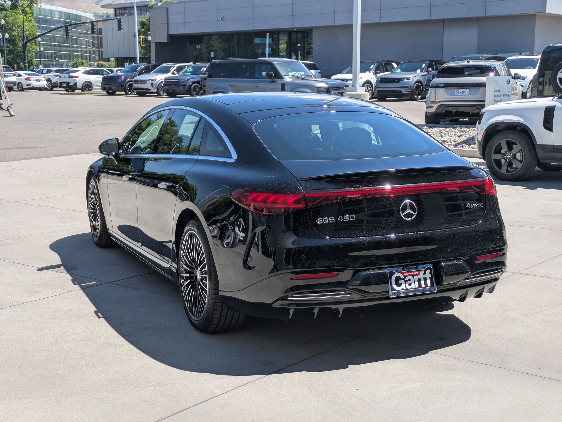 New 2026 Black Mercedes-Benz EQS 450 image 24