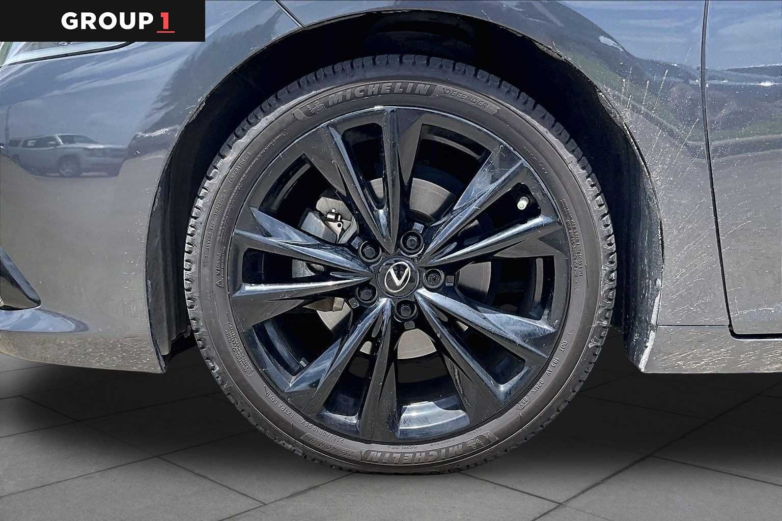 Certified Used 2022 Cloudburst Gray Lexus F SPORT image 9