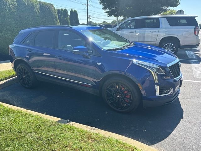 Used 2025 Blue Cadillac Sport image 3