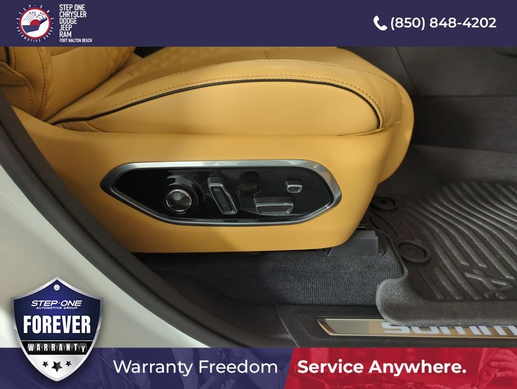Used 2023 White Jeep Summit Reserve 4xe image 39