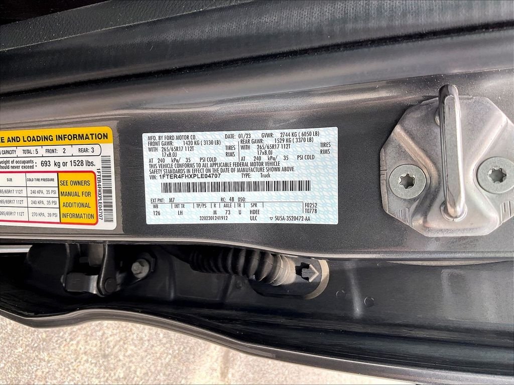 Used 2023 Carbonized Gray Metallic Ford XLT image 32