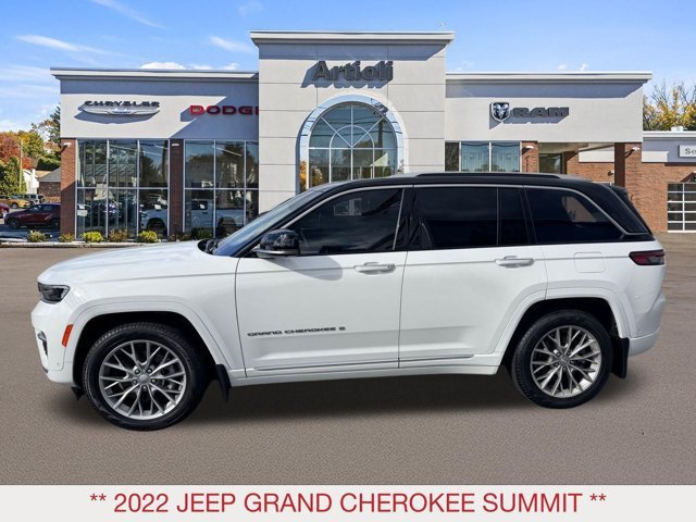 Certified Used 2022 White Jeep Summit image 36