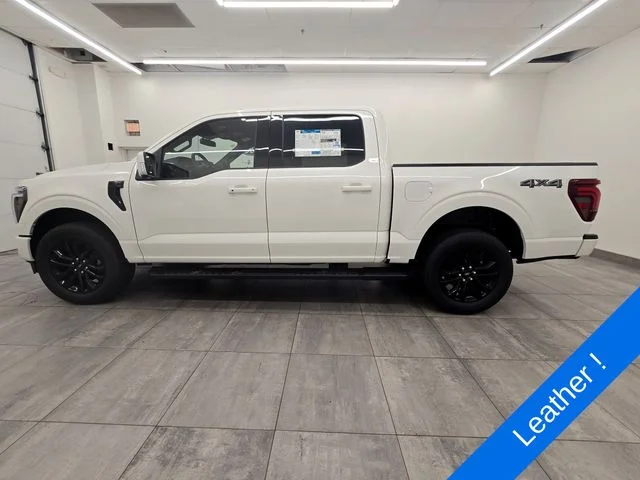 New 2026 Star White Metallic Tri-Coat Ford Lariat® image 2