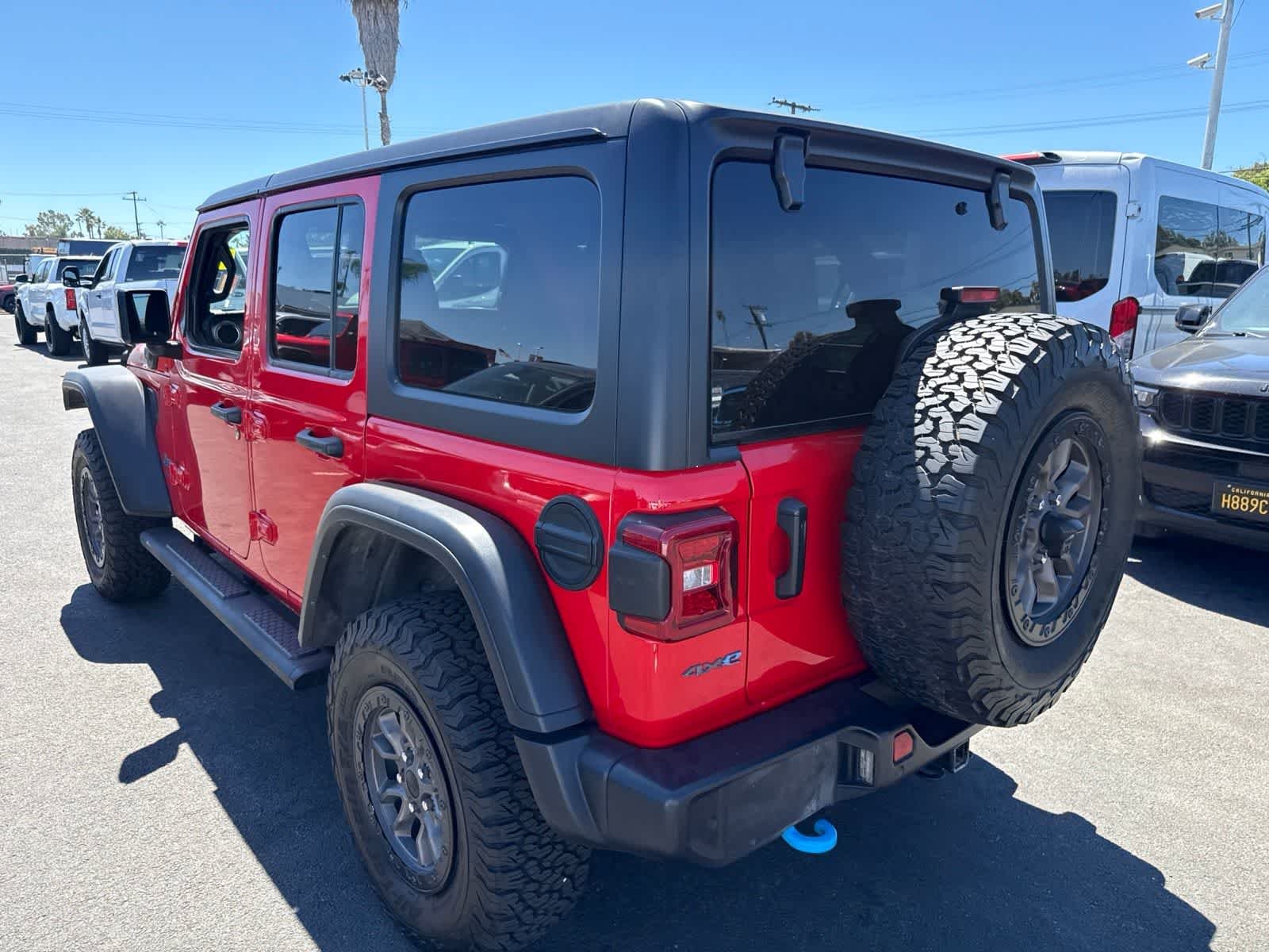 Used 2021 Firecracker Red Clearcoat Jeep Unlimited Rubicon image 19