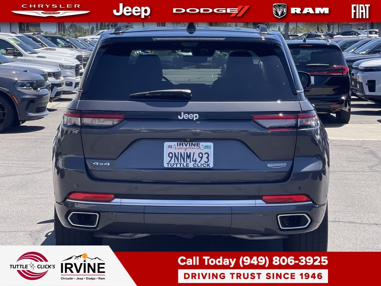 Used 2024 Baltic Gray Metallic Clearcoat Jeep Summit Reserve image 7