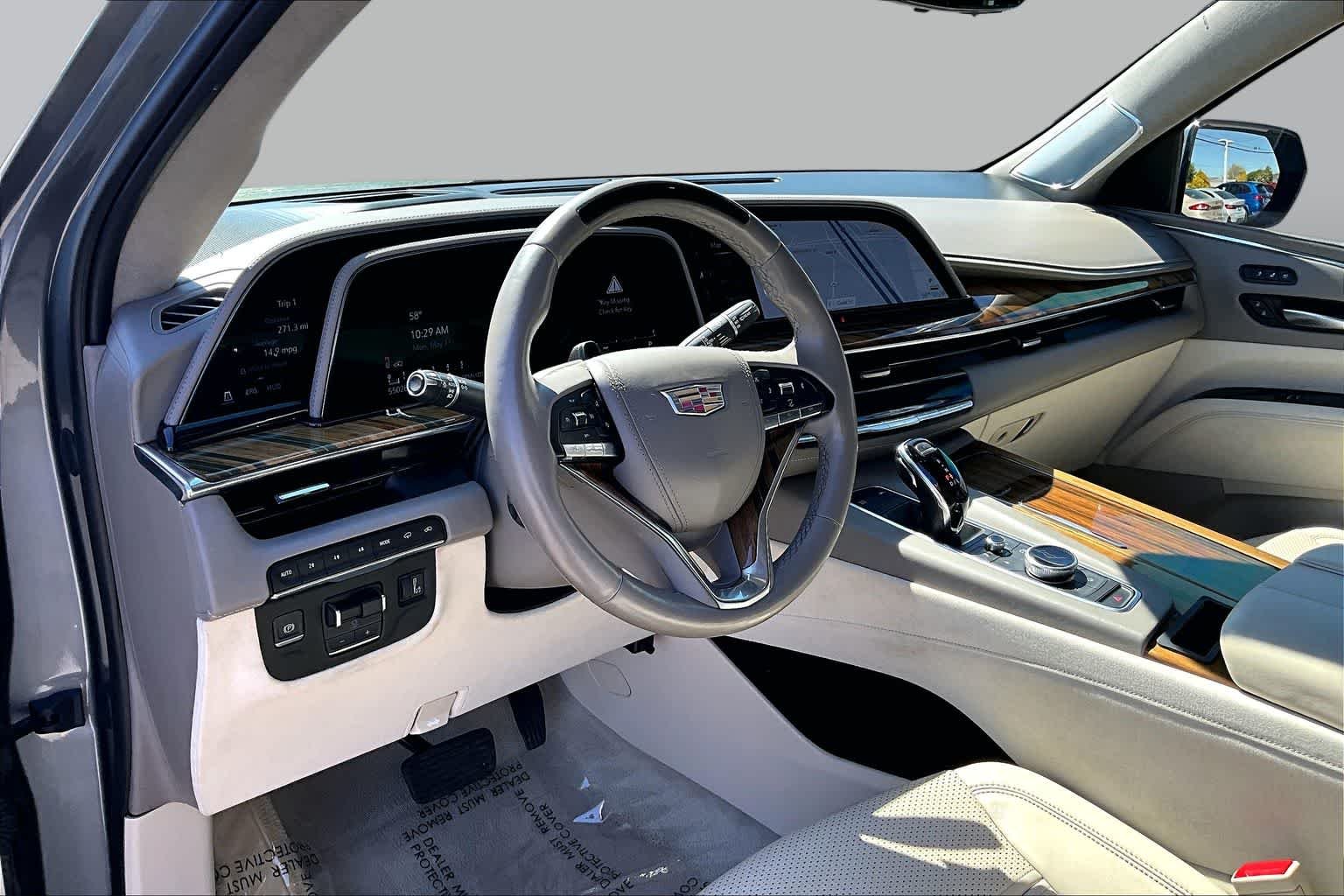 Used 2021 Satin Steel Metallic Cadillac Premium Luxury Platinum image 17