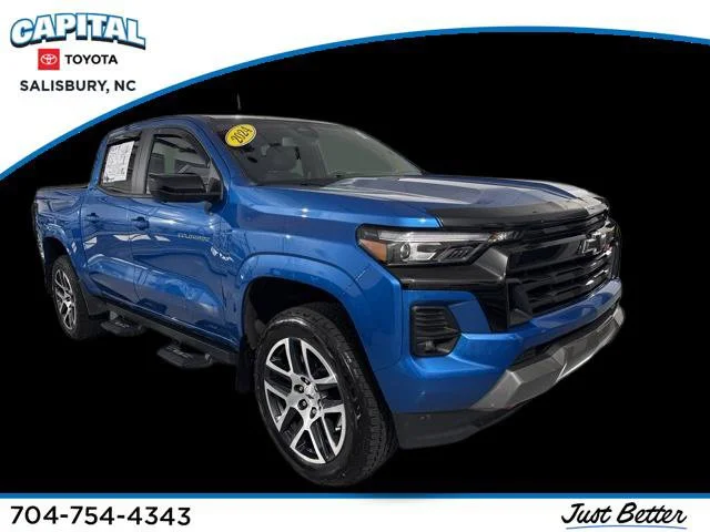 Used 2024 Blue Chevrolet Z71 image 1