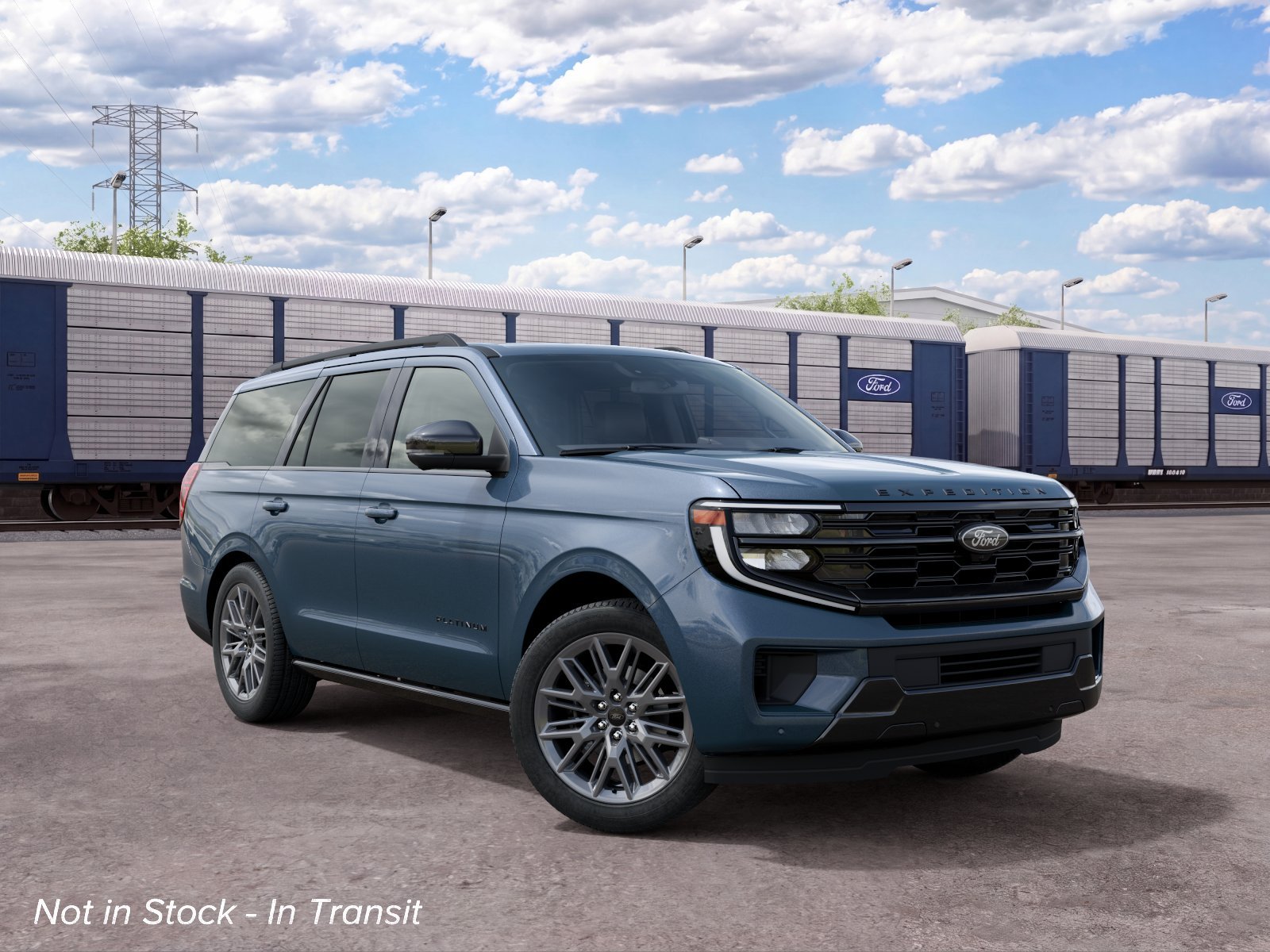 New 2027 Nocturnal Blue Metallic Ford Platinum image 4