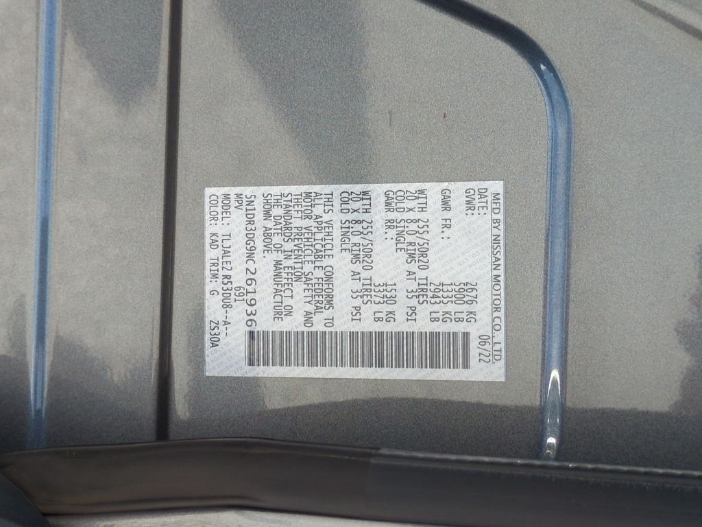 Certified Used 2022 Gray Nissan Platinum image 24