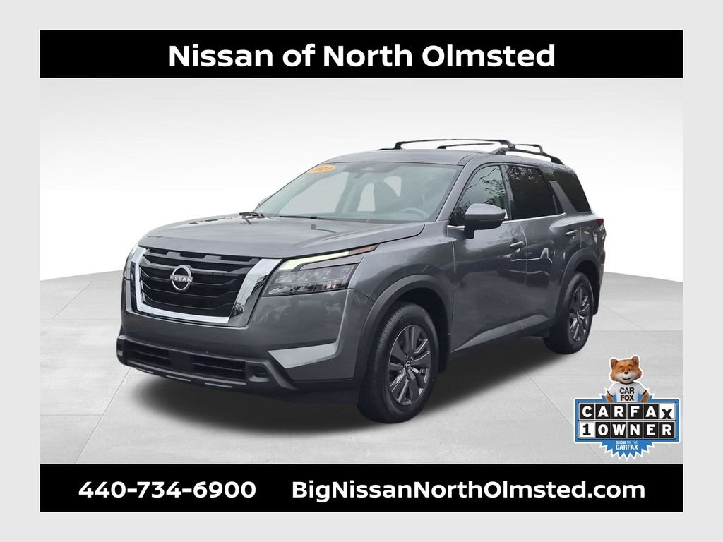 Certified Used 2024 Gun Metallic Nissan SV image 1