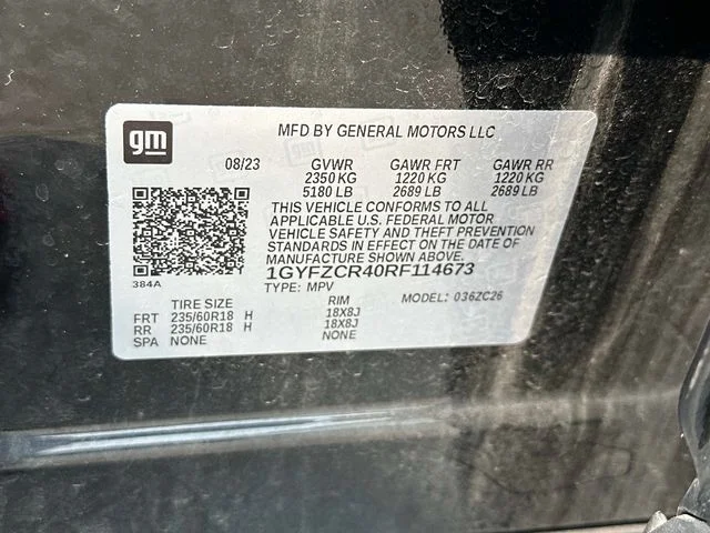 Used 2024 Black Cadillac Premium Luxury image 17
