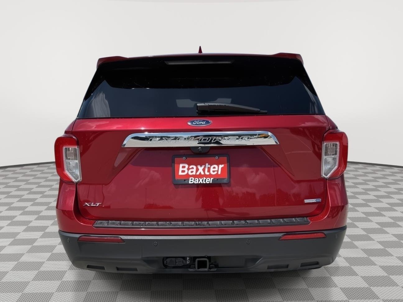 Used 2020 Rapid Red Metallic Tinted Clearcoat Ford XLT image 3