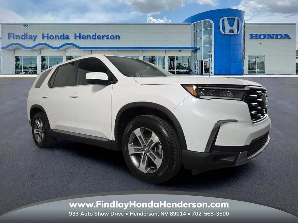 Certified Used 2025 Platinum White Pearl Honda EX-L image 1