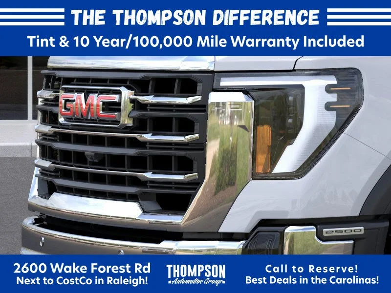 New 2026 Glacier White Tricoat GMC SLT image 13