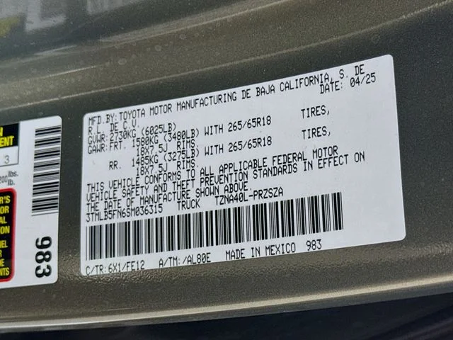 Certified Used 2025 Brown Toyota TRD Sport image 32