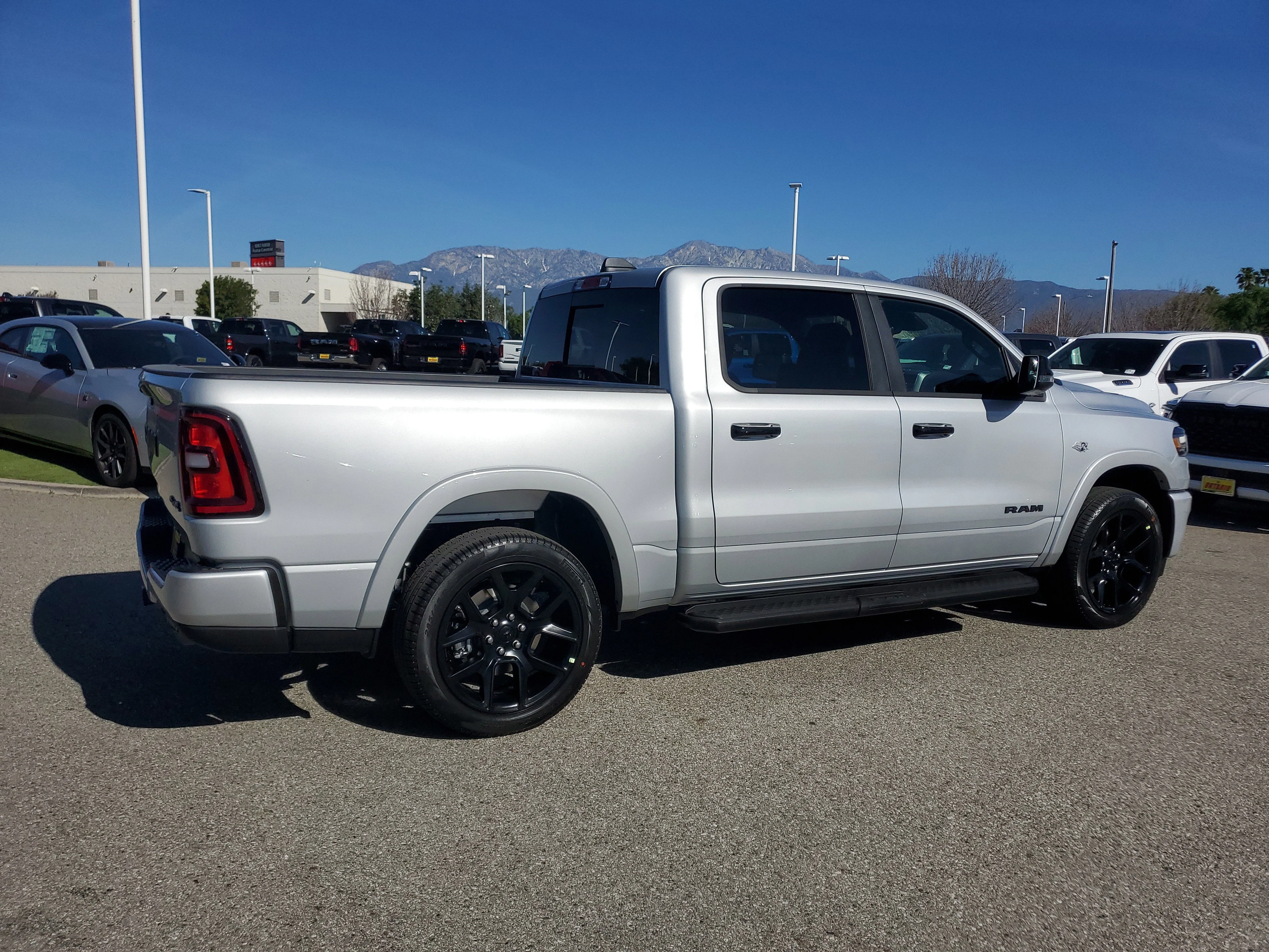 New 2026 Silver Zynith Exterior Paint RAM Laramie image 3