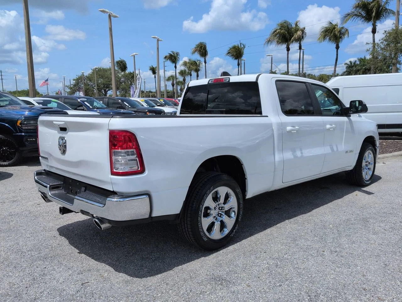 Used 2022 Bright White Clearcoat Ram Big Horn image 5