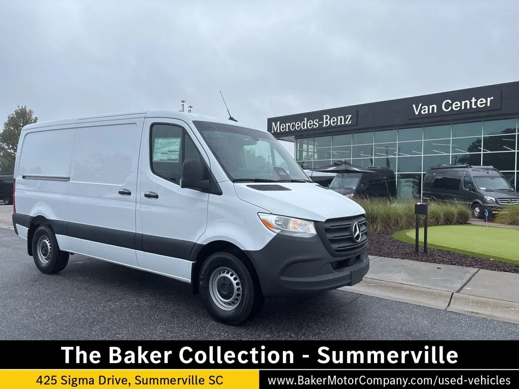 New 2026 Arctic White Mercedes-Benz w/ Ranger Shelving image 1