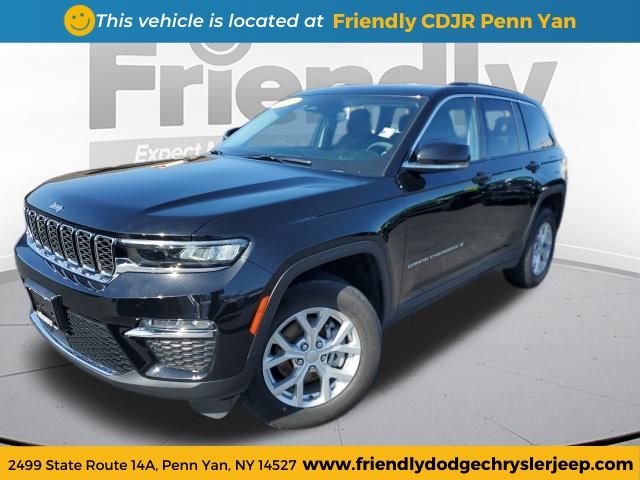 Used 2023 Black Jeep Limited image 1