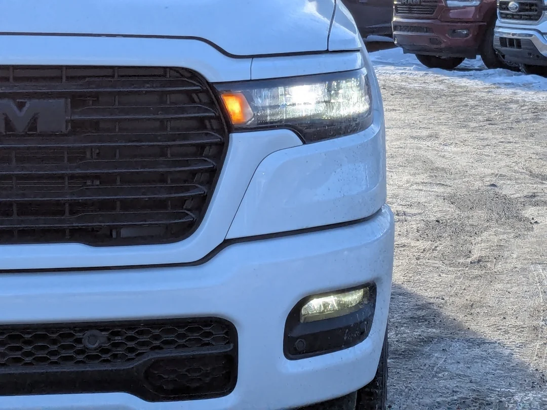 New 2026 White RAM Sport - - 64 Box - Panoramic Sunroof - Sport Performance Hood - Hurricane Turbo & More! image 10