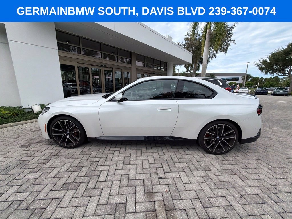 Certified Used 2024 White Metallic BMW 230i image 4
