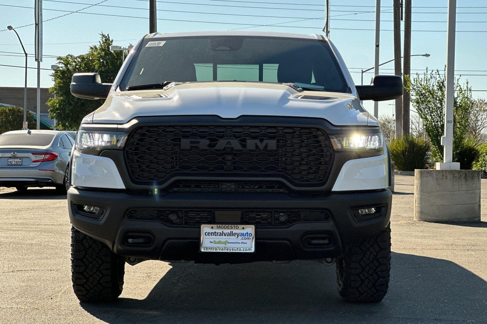 New 2026 Bright White Clearcoat Ram Rebel image 9