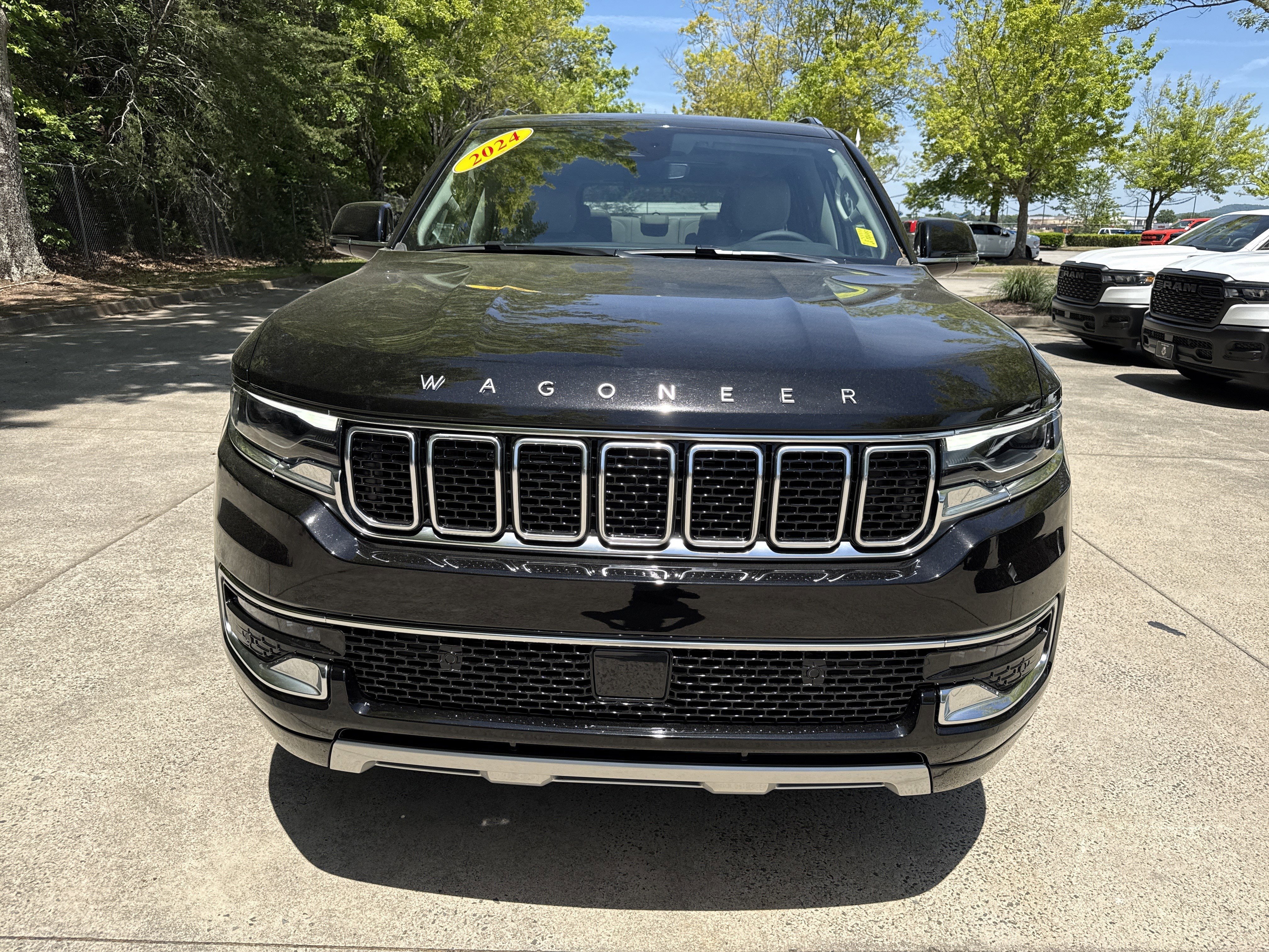 Used 2024 Diamond Black Crystal Pearlcoat Jeep Series II image 2