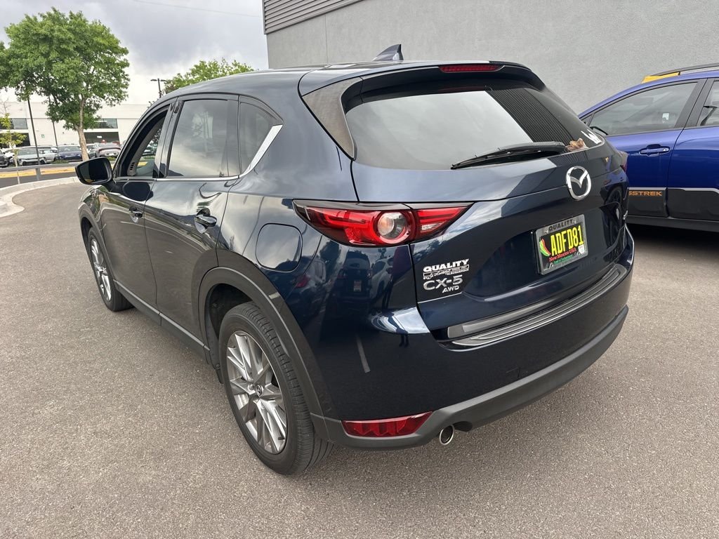 Used 2021 Blue Mazda Grand Touring image 9