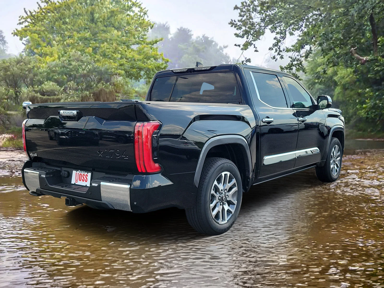New 2026 Midnight Black Metallic Toyota 1794 Edition CrewMax 5.5