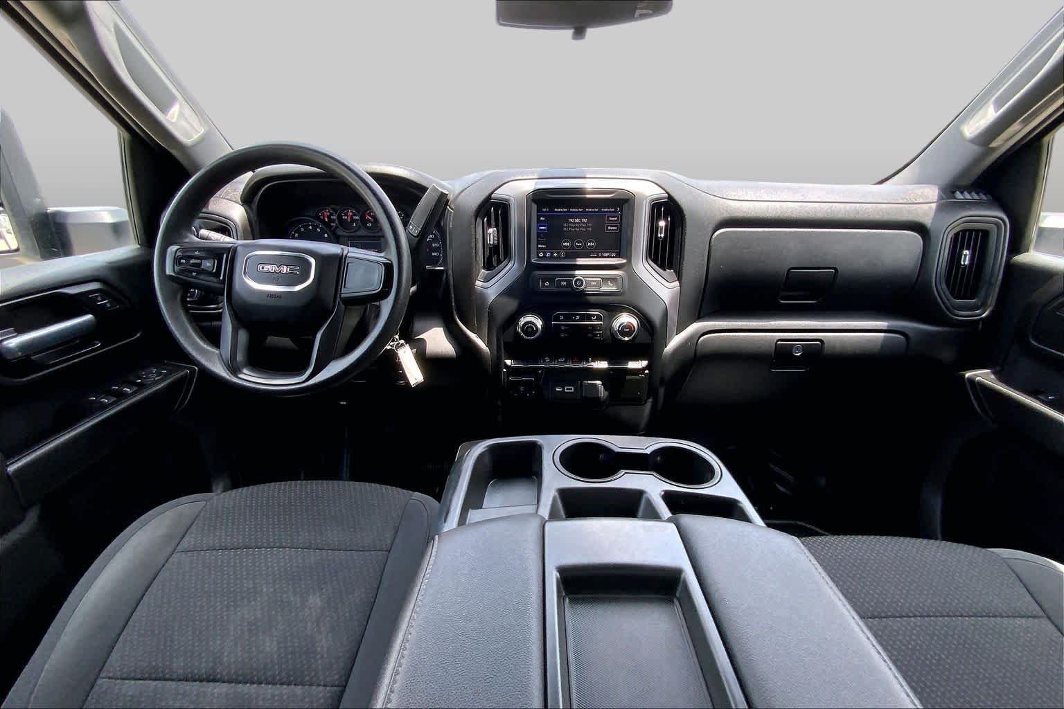 Certified Used 2021 SUMMIT WHITE GMC 4WD Double Cab Standard Bed image 15