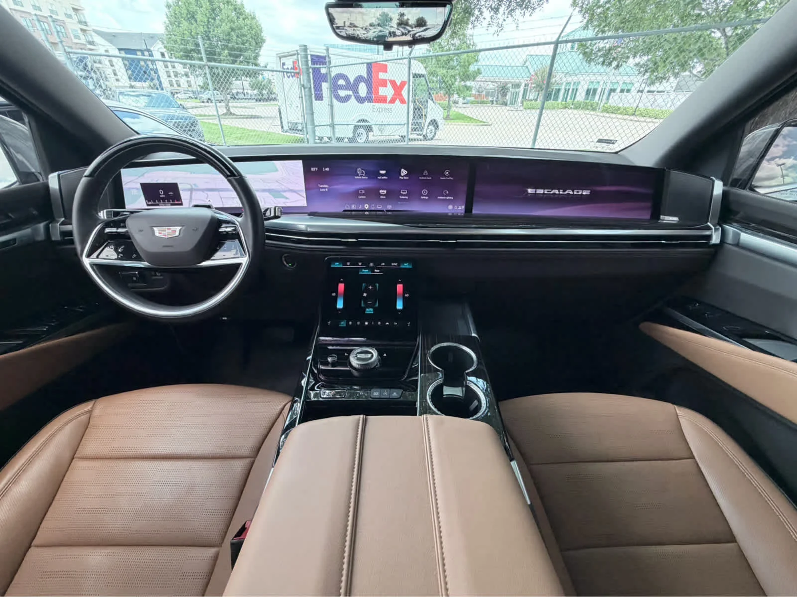 Used 2025 Argent Silver Metallic Cadillac Premium Luxury image 30