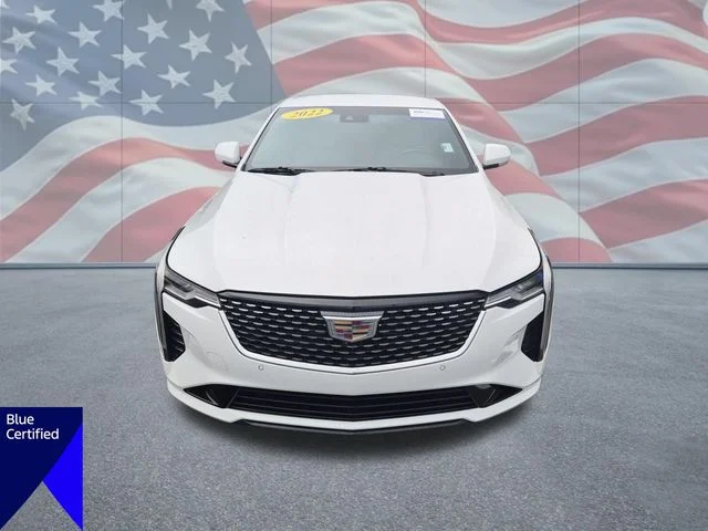 Used 2022 White Cadillac Premium Luxury image 8