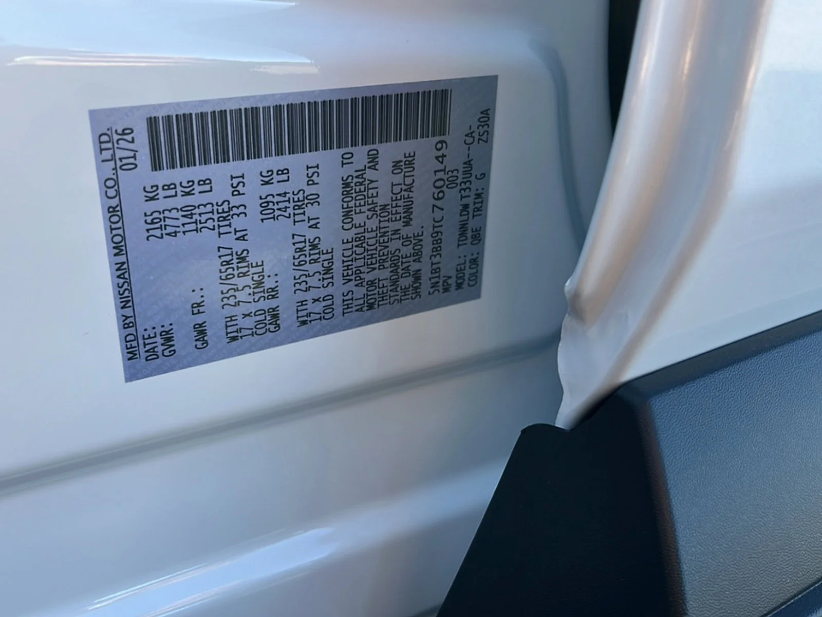 New 2026 Everest White Pearl Tricoat Nissan Rock Creek image 28
