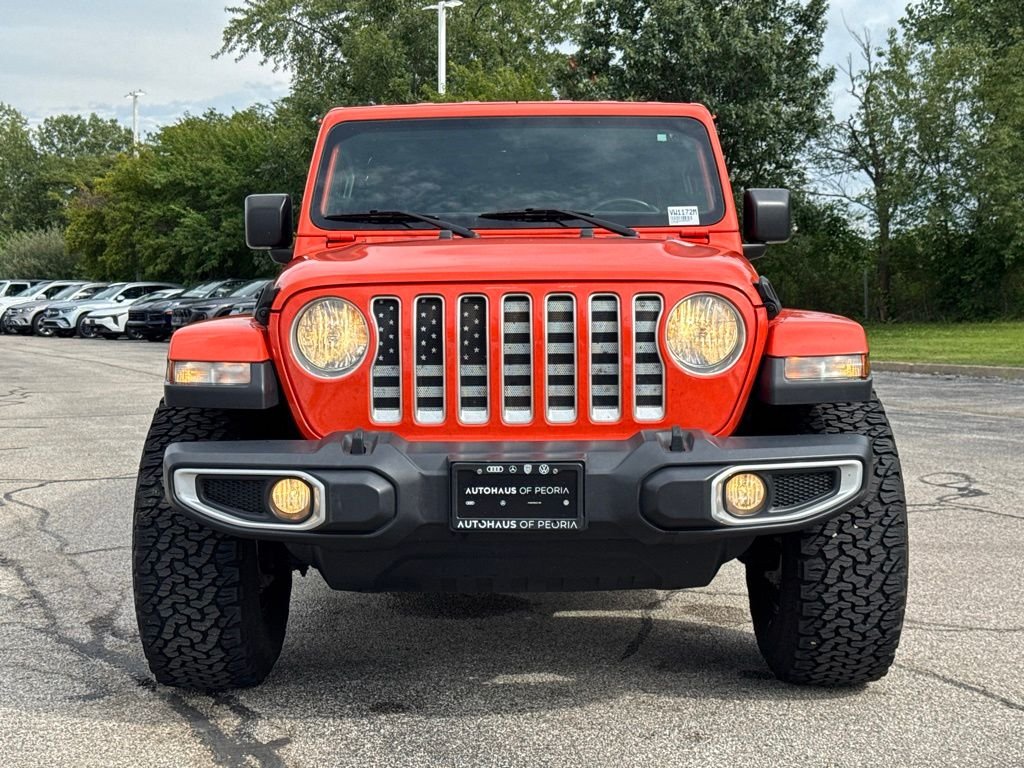 Used 2019 Orange Jeep Unlimited Sahara image 10