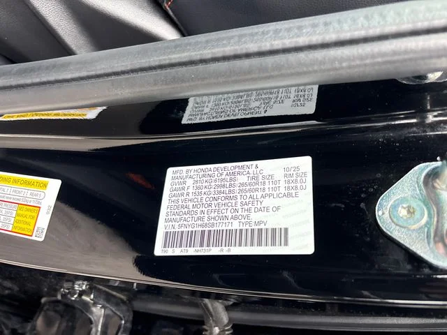 Used 2025 Black Honda TrailSport image 37