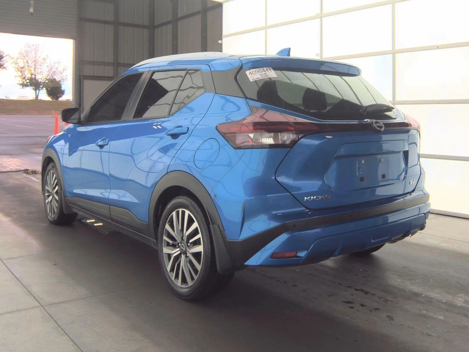 Certified Used 2024 Electric Blue Metallic Nissan SV image 2