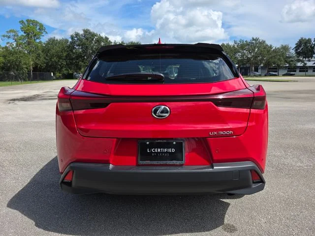 Certified Used 2025 Red Lexus 300h Premium image 4