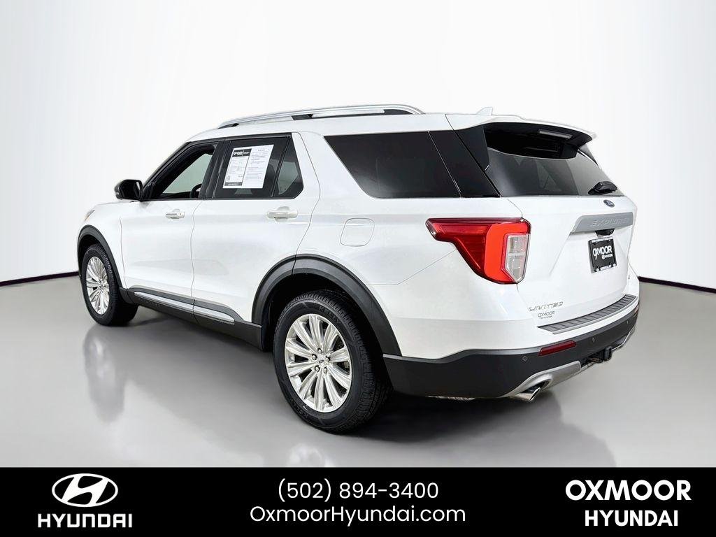 Used 2020 Star White Metallic Tri-Coat Ford Limited HYBRID image 5