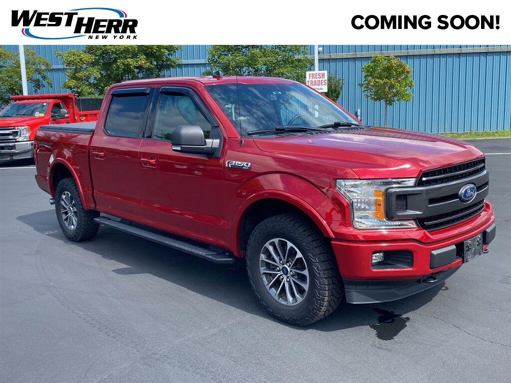 Used 2020 Rapid Red Metallic Tinted Clearcoat Ford XLT image 1