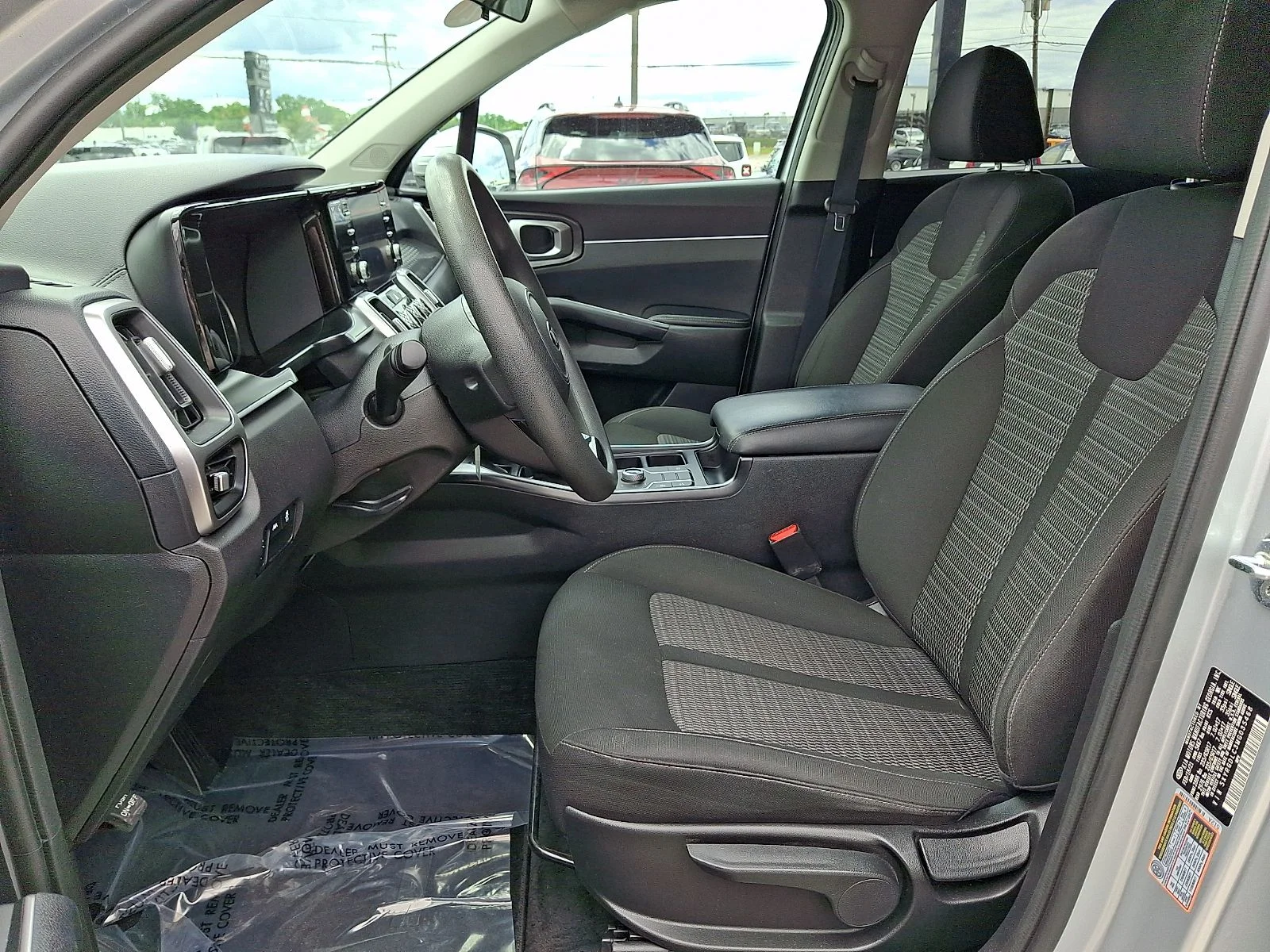 Used 2021 Silver Kia LX image 13