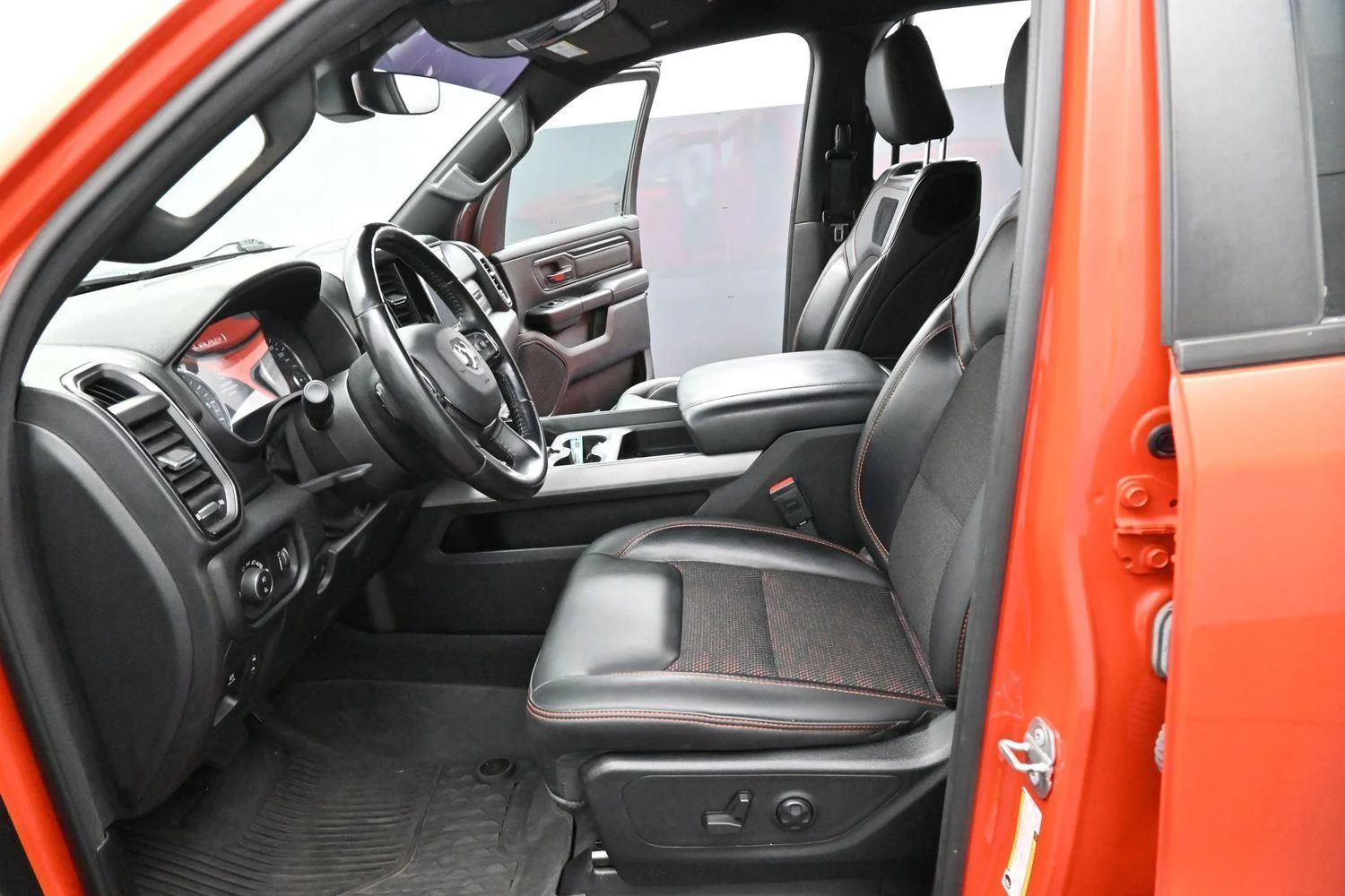 Used 2021 Spitfire Orange Clearcoat Ram Big Horn image 12