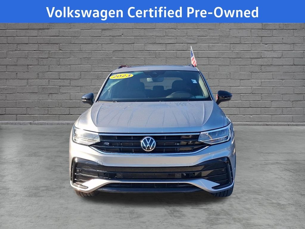 Certified Used 2023 Silver Volkswagen 2.0T SE R-Line Black image 2