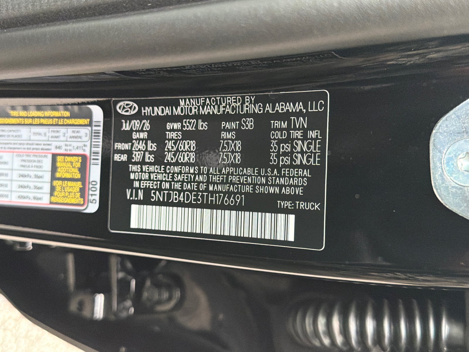 New 2026 Phantom Black Hyundai SEL image 28
