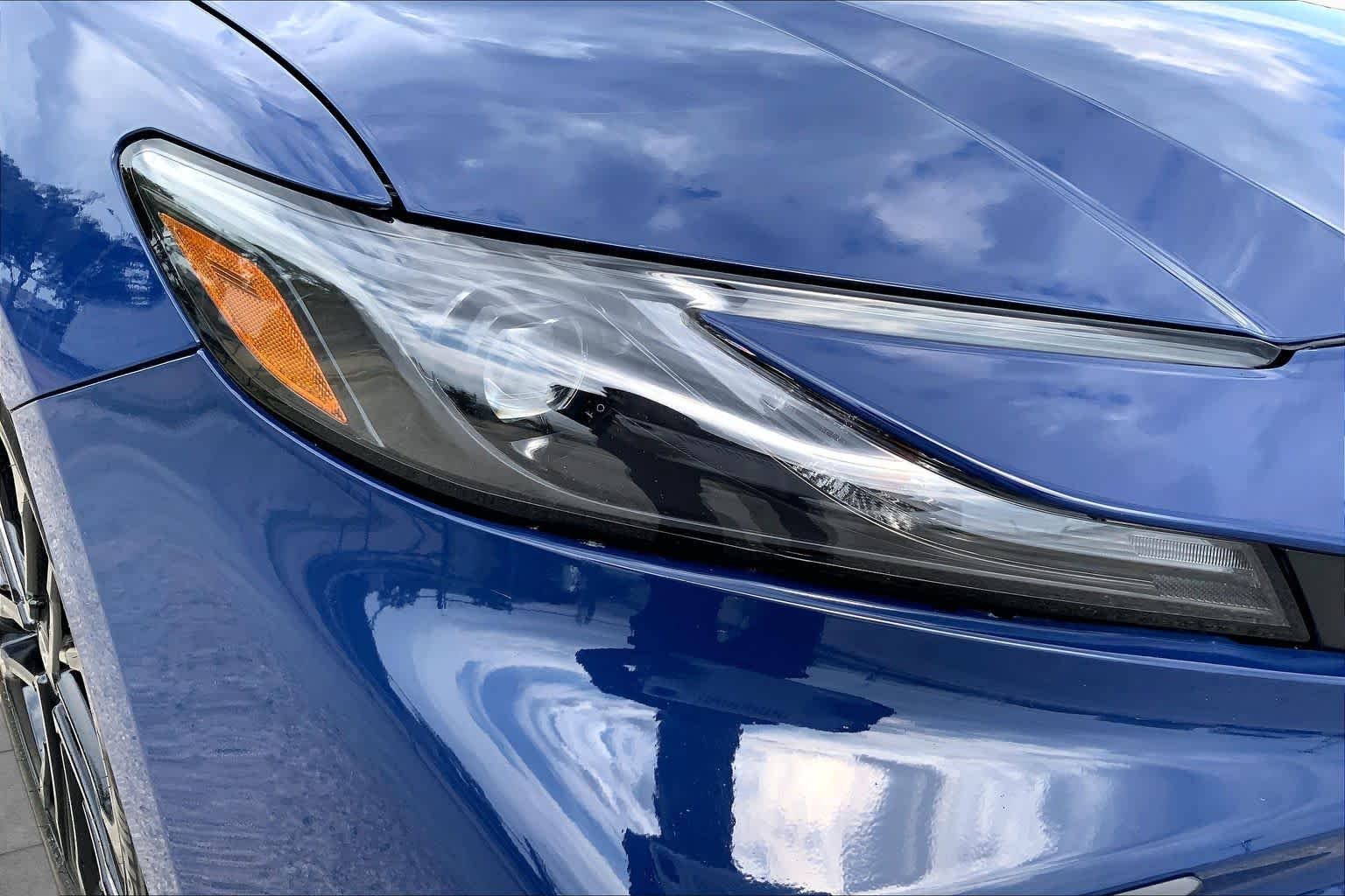 Used 2025 Reservoir Blue Toyota SE image 27