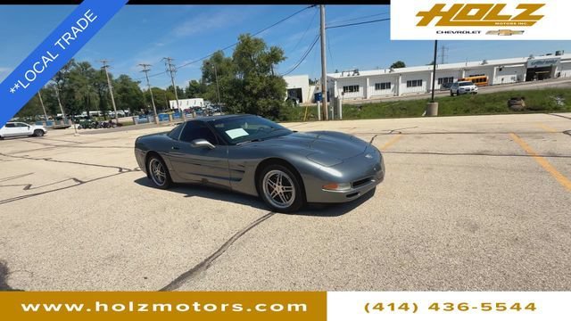 Used 2003 Medium Spiral Gray Metallic Chevrolet 2dr Cpe image 2